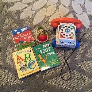 Learning toys and learning books